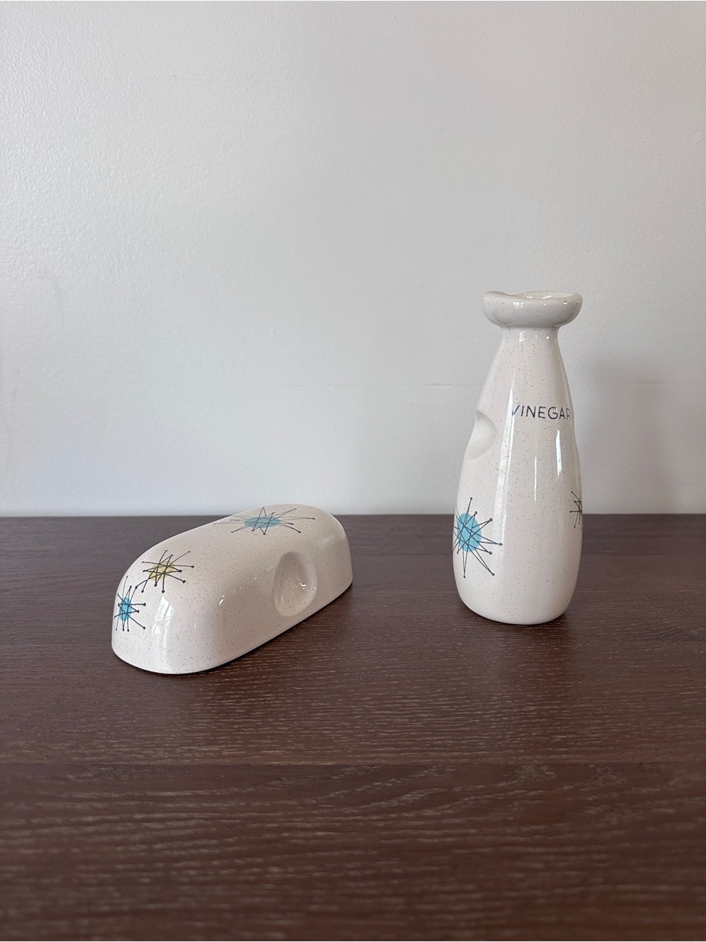 Franciscan Atomic Starburst earthenware